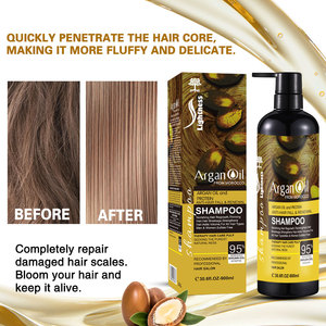 Shampooing et après-<span class=keywords><strong>shampoing</strong></span> hydratant bio à l'huile d'argan Produits de soins capillaires de marque privée - Product Image 2