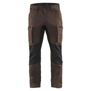 BLAKLADER - 145918457899D104 Pantalon de service avec stretch marron/noir-PANTALON DE TRAVAIL EAN 7330509527580 PANTALON DE TRAVAIL CARGO - Product Image 1