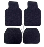 Tapis de voiture LED avec contrôle de la musique par application, lumière d'étoile en fibre optique, tapis de voiture pour la décoration du sol, décoration de voiture
