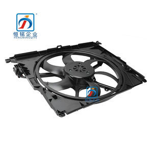Suministro de fábrica, montaje de ventilador de refrigeración de radiador de coche eléctrico de 12V, piezas de automóvil para <span class=keywords><strong>BMW</strong></span> - Product Image 2