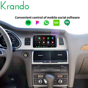 Krando Carplay Interfaz para Audi Q7 2010 + Inalámbrico Apple CarPlay Box Pantalla de fábrica Android Auto Decodificador <span class=keywords><strong>Música</strong></span> en línea GPS - Product Image 4