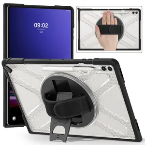 Custodia trasparente per Tablet PC TPU per Samsung Galaxy Tab S8 Ultra X900 Cover S9 Ultra X910 Case