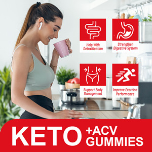 Factory Direct Sale Keto Acv Gummies Help With Detoxification Strengthen Digestive System Gummies - Product Image 5