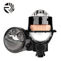 Lentille de projecteur LED triple laser 3 "AS001C Lentille de phare Offre Spéciale 6000K Lentille de rétrofit professionnelle