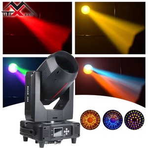 2PCs Beam 380W Moving LED Head Light DMX Stage Disco Lights con <span class=keywords><strong>Flycase</strong></span> - Product Image 4