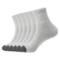 Chaussettes de sport mi-mollet respirantes et anti-humidité pour hommes grandes tailles, idéales pour le basketball, le marathon et les activités de plein air