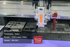 Remise d'usine Ce 1500W Raycus Ipg CO2 Machine de découpe laser à fibre hybride mixte 1325 CNC Laser Cutter pour métal et non métallique - Product Image 6