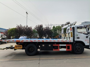 Camion de dépannage Dongfeng Furika, un pour deux, véhicule de déblaiement d'obstacles, camion de <span class=keywords><strong>remorquage</strong></span> à grue de levage de roues, kit de carrosserie de dépanneuse routière - Product Image 6