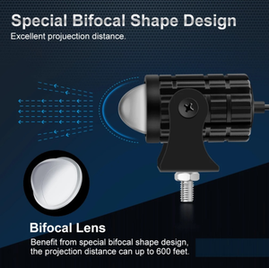 ไฟตัดหมอกเสริม <span class=keywords><strong>BAOBAO</strong></span> BB1285 รุ่นมินิ ไฟ LED สีขาวเหลือง สำหรับมอเตอร์ไซค์ จักรยานยนต์ ไฟหน้ารถจักรยานยนต์  ไฟ LED สำหรับมอเตอร์ไซค์ - Product Image 6