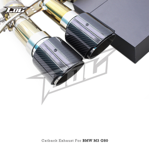 Sistema de Escape Catback de Ajuste Directo para BMW M2 G87 M3/M4 G80/G82/G8X S58 3.0T 2021-2026 Boska de Titanio Ligero con Tubo Central Único de 3.5 Pulgadas - Product Image 5