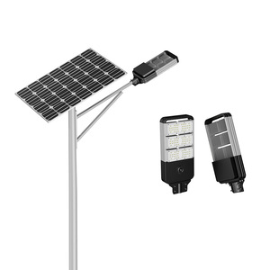 <span class=keywords><strong>Lampadaire</strong></span> <span class=keywords><strong>solaire</strong></span> extérieur 200W haute luminosité, corps en aluminium <span class=keywords><strong>avec</strong></span> détecteur <span class=keywords><strong>de</strong></span> <span class=keywords><strong>mouvement</strong></span> - Product Image 1