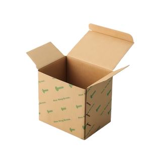 Hediyeler için Logo ambalaj ile özelleştirilmiş nakliye kutuları posta gönderim kutusu kartonları giyim dayanıklı karton Kraft kağit kutu - Product Image 1