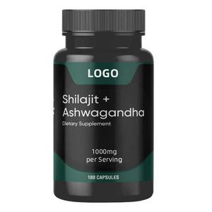 Sıcak satış <span class=keywords><strong>OEM</strong></span> Shilajit Vitamin takviyesi kapsül organik Shilajit ashashandha kapsül - Product Image 2