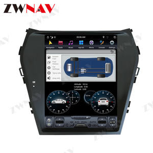 Reproductor Multimedia para Automóvil con Pantalla Grande Estilo Tesla, Android 9.0, para Hyundai <span class=keywords><strong>Santa</strong></span> <span class=keywords><strong>Fe</strong></span> Ix45 2013-2018, GPS, Audio, Radio, Estéreo, Unidad Principal BT - Product Image 1