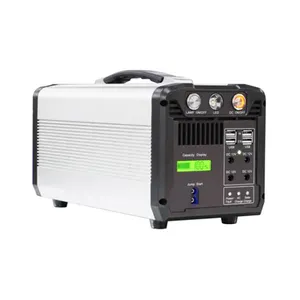 Manufacturer newest 300W/500W/750W/1000W PSW AC100V~240V and DC 5V.12V output portable power station backup UPS