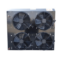 Nouveau Condenseur à Air Refroidi à Deux Ventilateurs de Type FNH pour la Réfrigération, avec R-410A, pour Chambres Froides de Restaurants