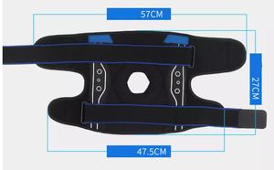 Genouillère Orthopédique Ajustable et Respirante avec Stabilisateurs Latéraux pour Soulagement de la Douleur Arthritique et Protection de la Rotule - Product Image 4