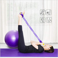 Cuerda de tensión para Fitness, Material TPE, banda de resistencia para entrenamiento muscular, correa de tracción elástica para ejercicio de Yoga para sentarse, tiras de Pedal