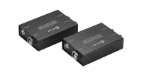 Émetteurs-récepteurs à fibre optique BIDI 12G SDI, fibre monomode, connecteur LC, SMPTE ST-2082, 10 km