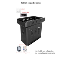 Table de barbecue commerciale multifonctionnelle coréenne pour salle à manger, mobilier de table de barbecue pour hôtel, table de barbecue non-fumeur