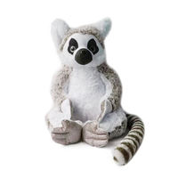 Animal en peluche en forme de lézard à queue douce avec Logo personnalisé