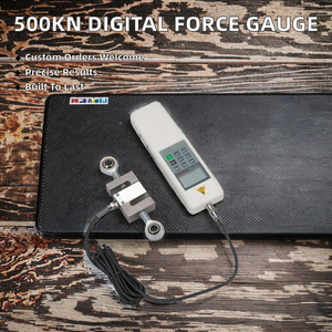 Manomètre numérique industriel NANBEI avec boîtier en plastique, garantie 1 an, précision 1N pour des essais de poussée et de traction de 500KN - Product Image 2