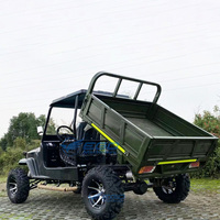 Nouveau XCEGO Mini Jeep 4 roues à essence 2 places avec fonction de chargement de marchandises, garantie de 2 ans, fabriqué en Chine, à vendre
