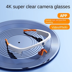 4K HD スポーツ アウトドア ライディング クール ブルーライトカット AI スマート カメラグラス ビデオ撮影＆通話機能付き PCフレーム - Product Image 4