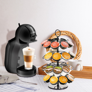 Soporte giratorio para cápsulas de café Nespresso Dolce Gusto k-cup, estante de almacenamiento para cápsulas de café, torre de exhibición - Product Image 3