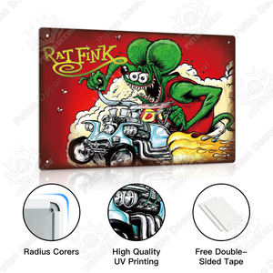 Декор Putuo, винтажный плакат, жестяная вывеска, металлическая пластина, украшение для гаража, пещеры, металлическая жестяная вывеска - Product Image 3