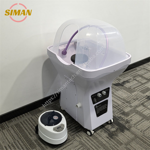 Siman Movable Shampoo Basin Head Therapy <strong>Machine</strong> <strong>Massage</strong> Couch Facial Bed Fumigation <strong>Water</strong> Circulation Shampoo <strong>Machine</strong> - Product Image 4