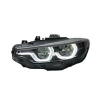 Accesorios para Automóviles SJC para BMW Serie 4 F32 M4 F82 F80 2013-2017 V3, Luces Delanteras LED Tricolor Amarillo, Blanco y Rojo, Estilo Ikon V2
