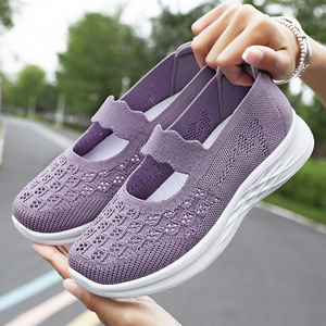 G-YD26 Chaussures de sport décontractées pour femmes, lumineuses, légères, tendance automne, pour la marche et le fitness, avec plateforme - Product Image 2