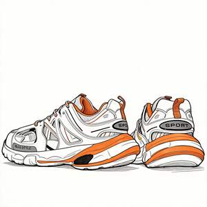 Zapatillas Retro de Lujo Originales, Transpirables y Ligeras, Zapatos de Diseñador para las Tendencias de Moda de Verano, Dropshipping Track 3.0 Renowned - Product Image 4