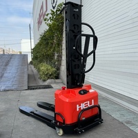 Chariot élévateur semi-électrique autoportant de haute qualité de 500 kg pour camion