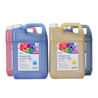 Encre Solvant 5L Konica KM512i 1024i 30pl Faible Odeur Écologique pour Impression de Signalétique Extérieure