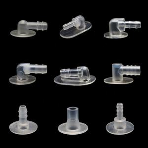 Pvc Tpuストレートバーブエルボーノズルプラスチックインフレートデフレートエアバルブエアバッグ継手コネクタ - Product Image 1