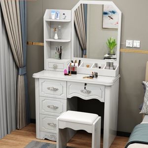 Muebles de Lujo para el Hogar, Sala de Estar, <span class=keywords><strong>Tocador</strong></span> de Maquillaje, Panel de Madera <span class=keywords><strong>MDF</strong></span>, Mesa de Maquillaje para Dormitorio - Product Image 5