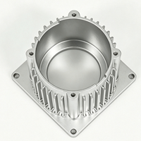 Boîtier de moteur en aluminium moulé sous pression usiné CNC OEM, pièces de rechange pour l'assemblage de moteurs électriques