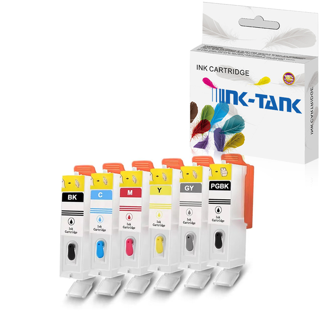 INK-TANK PGI170 PGI 450 750 PGI-750 PGI770 PGI480 PGI780 CLI781 Refillable Cartridge Refill Ink for Canon IX6770 TS6020 IP7240