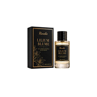 ROXELIS Parfum Bunga Lily-Ukuran Reguler Aroma Elegan dengan Esensi Lily Putih Lembut di Kulit Wangi Tahan Lama