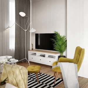 מנורת רצפה מינימליסטית מעצב סגנון מתכת אלומיניום קונסולרי פונקציונלי קלאסי קריאה פסול - Product Image 3