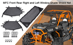 Kit de Protección de Malla para Puerta de Coche ATV UTV, Color Negro, para Polaris RZR 15-18, Accesorios - Product Image 3