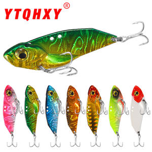 Señuelo metálico Vib de 4cm 7g, 4.5cm 10g, 5cm 15g, de hundimiento lento, para pesca de lubina. - Product Image 5