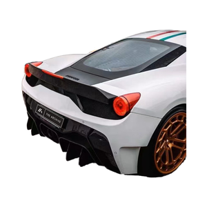 Kit de Carrocería con Alerón de Fibra de Carbono Estilo 458 V, Nuevo, Parachoques para 458, para Convertible con Techo Rígido 2010-2014 - Product Image 1
