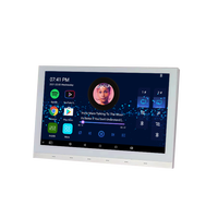 Amplificador de Pared con Pantalla Táctil, Estéreo Multi-Habitación, Wifi, Música, Bluetooth, con Control Remoto, Sistema de Audio Inteligente para el Hogar