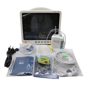 Lhcmm12b <span class=keywords><strong>Monitor</strong></span> Denyut Jantung Dokter Hewan, Layar Sentuh Murah/<span class=keywords><strong>Monitor</strong></span> <span class=keywords><strong>ICU</strong></span> Hewan/<span class=keywords><strong>Monitor</strong></span> Portabel Klinik Vet - Product Image 3