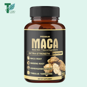 OEM/ODMプライベートラベルMACAカプセルサプリメント栄養補助食品マカカプセルエネルギーと筋肉サポート - Product Image 1