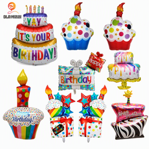 BLN Venta al por Mayor <span class=keywords><strong>de</strong></span> Globos <span class=keywords><strong>de</strong></span> Mylar <span class=keywords><strong>de</strong></span> Doble Capa Ecológicos 3D para Cumpleaños, Set <span class=keywords><strong>de</strong></span> Globos <span class=keywords><strong>de</strong></span> Papel <span class=keywords><strong>de</strong></span> Aluminio, Caja <span class=keywords><strong>de</strong></span> Regalo para Pasteles y Cupcakes, Suministros <span class=keywords><strong>de</strong></span> Decoración para Fiestas - Product Image 1