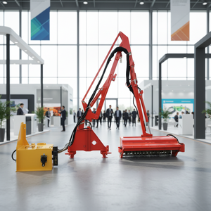 Cortadora de martillos telescópica hidráulica montada en tractor, modelo 2026, de última tendencia, venta al por mayor directa de fábrica - Product Image 4